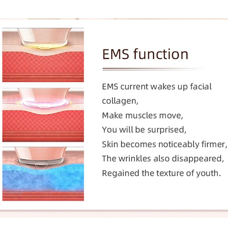 K-SKIN OP9910 EMS Masajeador Facial RF Reafirmante 3 Niveles