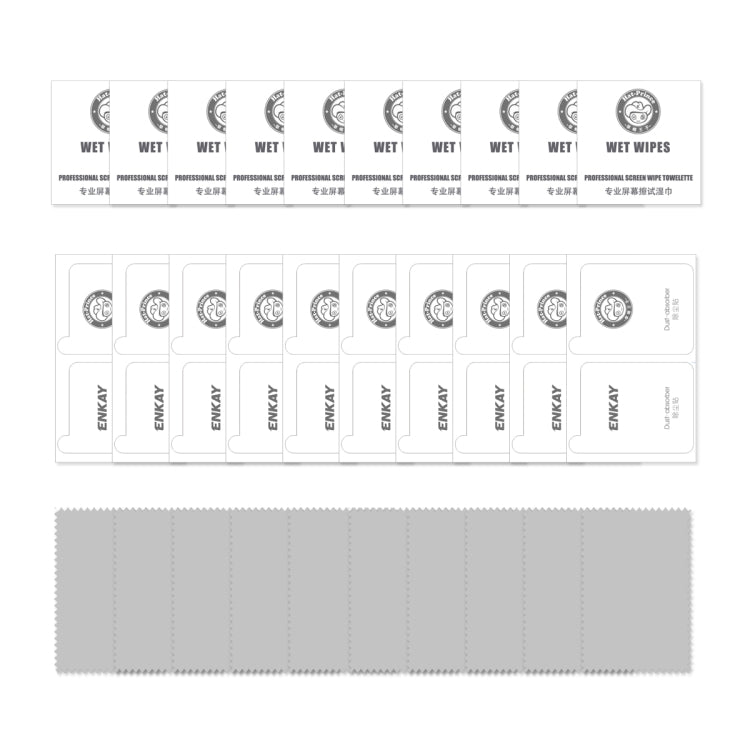 ENKAY Protector Vidrio Templado Adhesivo Total iPhone 16e