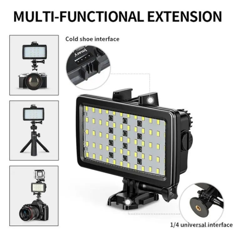 JMARY FM-72RGB Luz LED Subacuática para Fotografía IPX8
