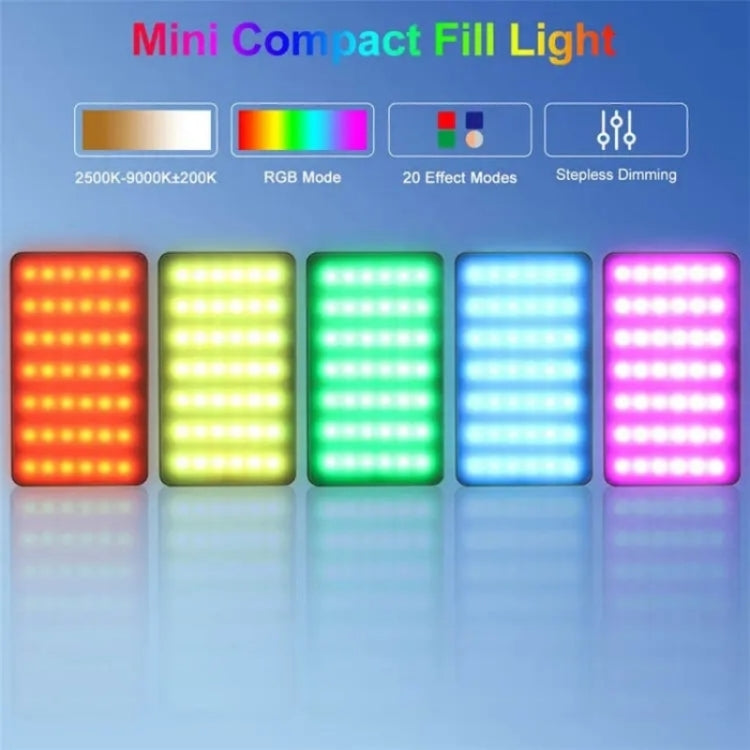 VLOGLITE W140RGB Luz LED para Video RGB 0-360 Vlogging