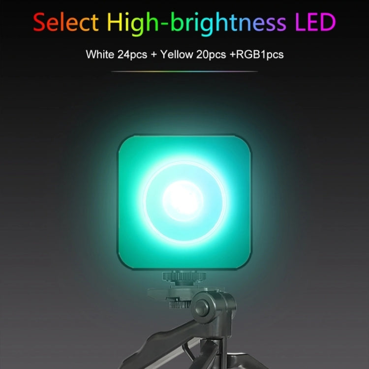 VLOGLITE W-S6 Mini Lámpara Magnética Para Cámara RGB