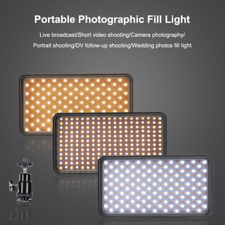 VLOGLITE W228 Luz de Relleno Fotográfica Portátil con Temperatura de Color Dual