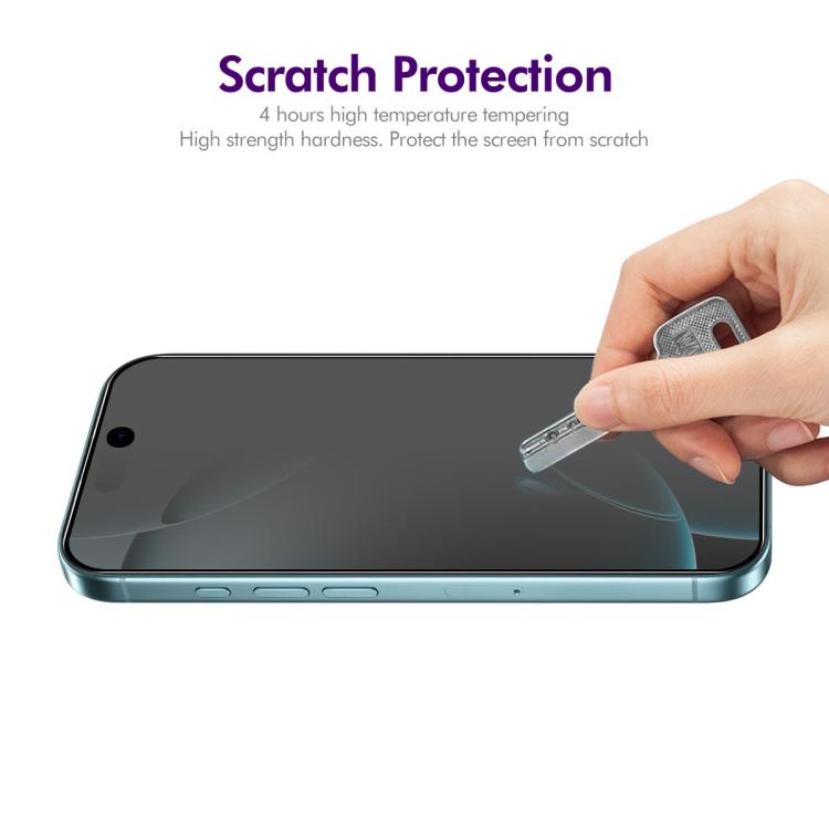 Enkay Hat Prince 28 Grados Vidrio Templado Privacidad iPhone 15