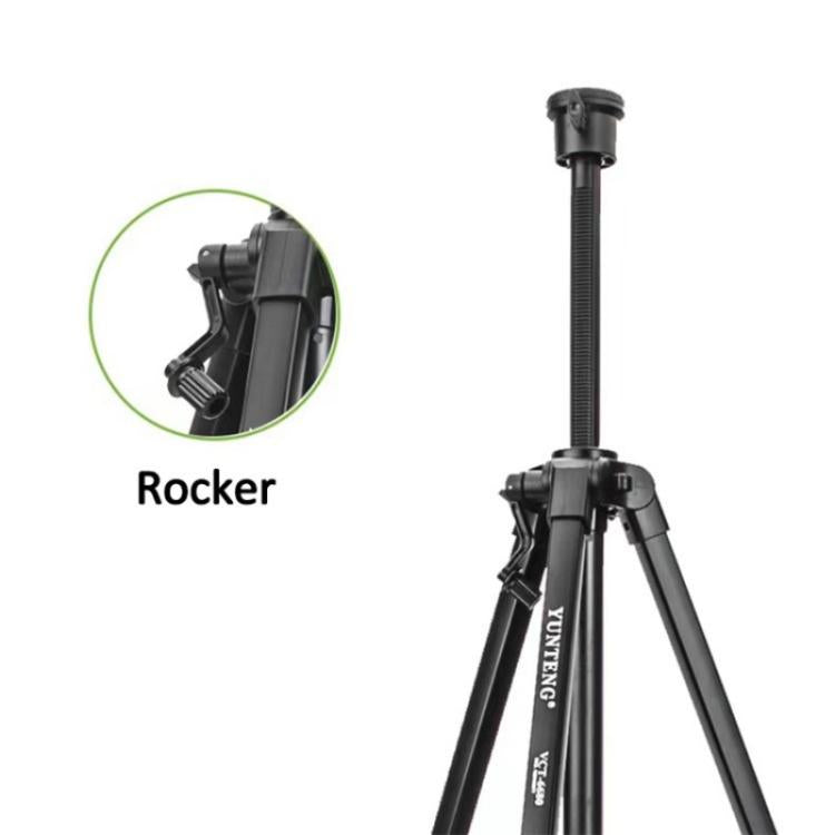 YUNTENG VCT-6680 Trípode De Cámara Telescópico 152 Cm Versátil