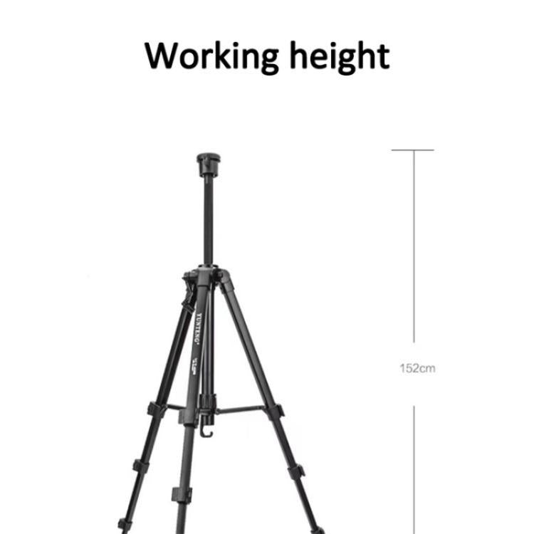 YUNTENG VCT-6680 Trípode De Cámara Telescópico 152 Cm Versátil