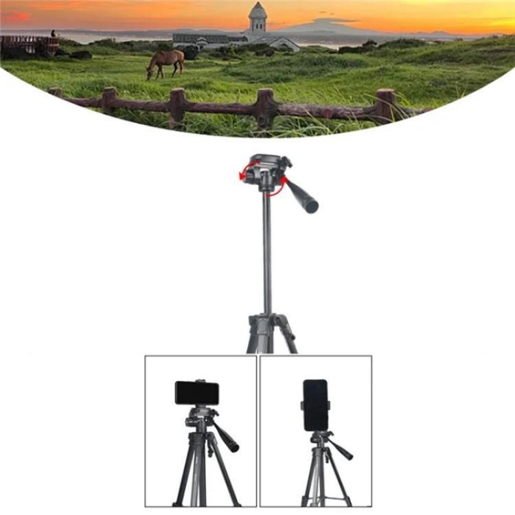 JMARY KP-2201 Trípode 1.7m Para Smartphone Y Cámara