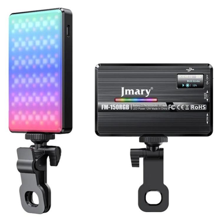 JMARY FM150RGB Luz LED Portátil para Smartphone CRI95