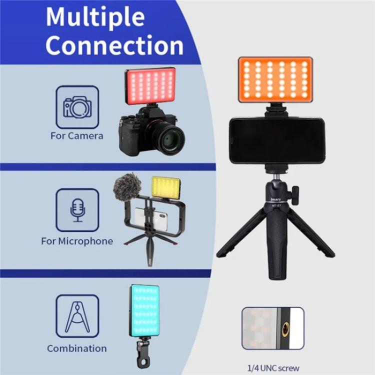 JMARY FM150RGB Luz LED Portátil para Smartphone CRI95