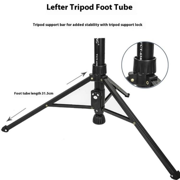 Yunteng 638 Trípode Extendible Para Teléfono Y Cámara