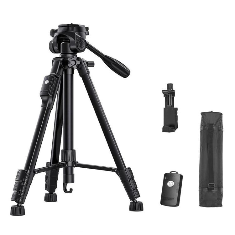 YUNTENG VCT-669 Trípode para Smartphone Altura Ajustable