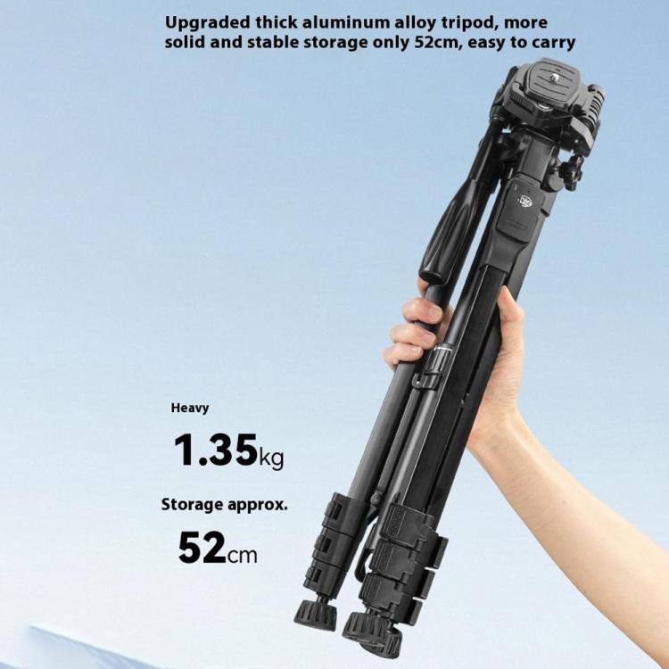 YUNTENG VCT-669 Trípode para Smartphone Altura Ajustable