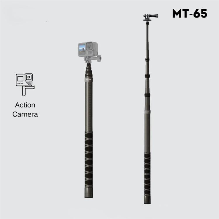 JMARY MT-65 Monopodo Selfie Stick 3m Fibra de Carbono