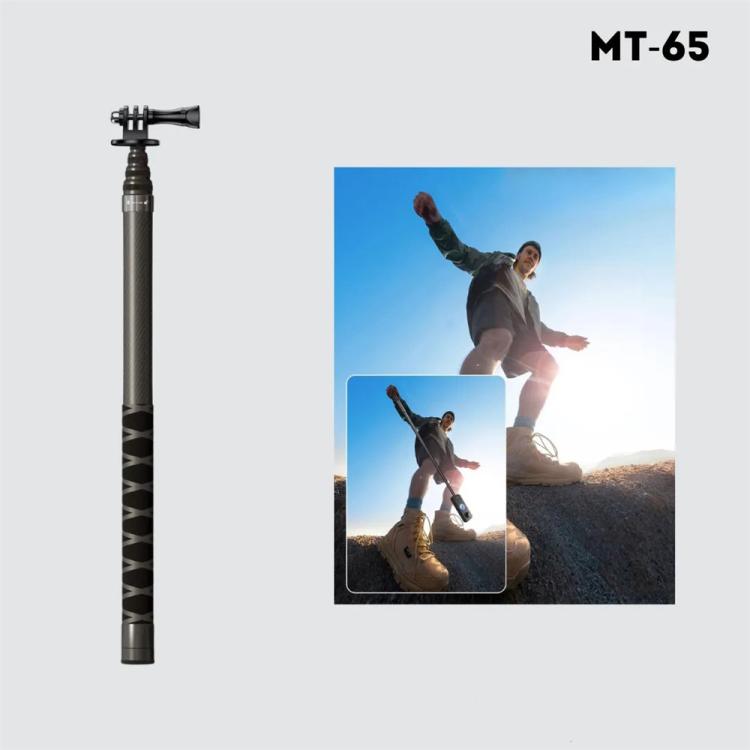 JMARY MT-65 Monopodo Selfie Stick 3m Fibra de Carbono