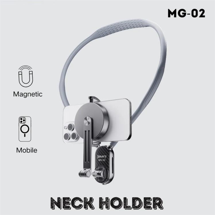 JMARY MG-02 Montura Cuello Magnética para Cámara de Acción