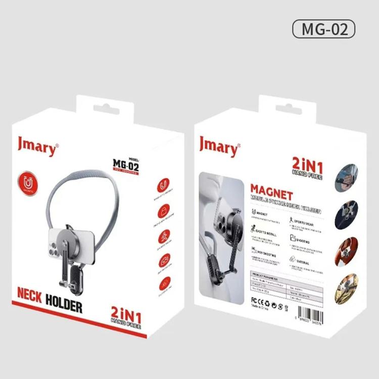 JMARY MG-02 Montura Cuello Magnética para Cámara de Acción