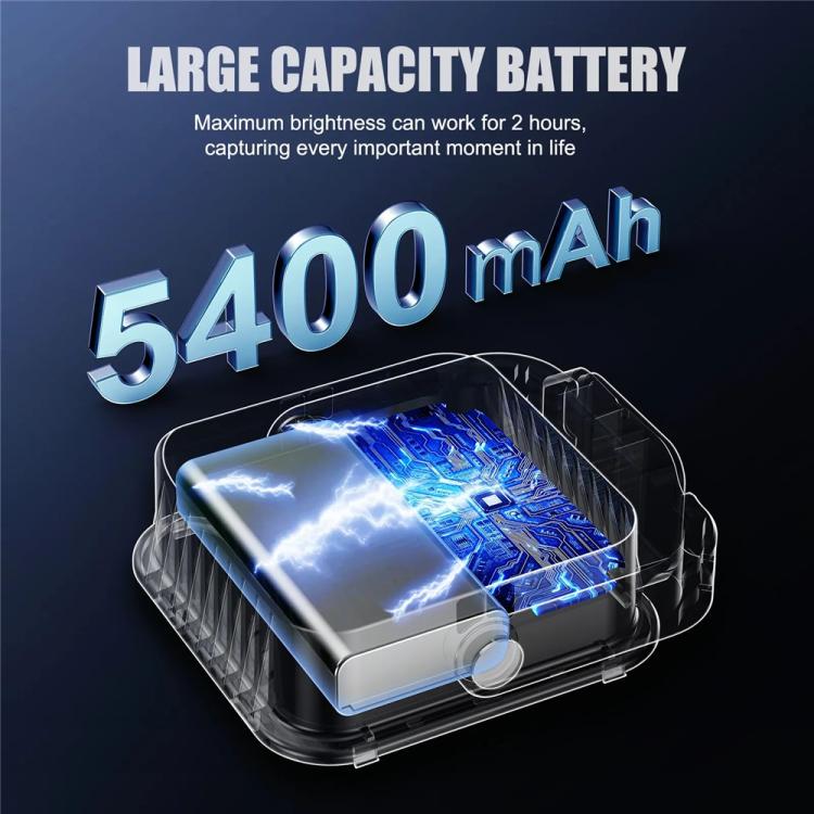 JMARY FM-328R Luz LED Exterior Acampar Temperatura Ajustable