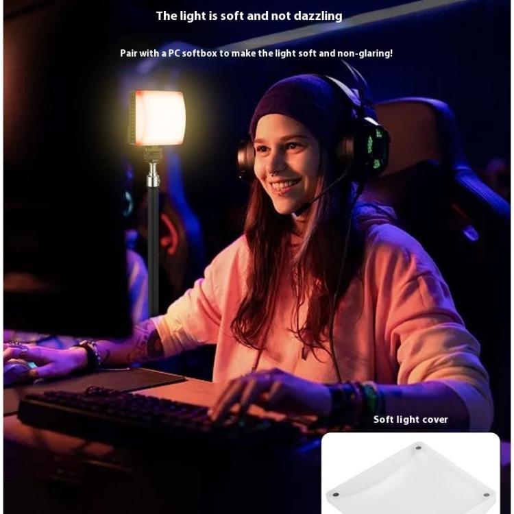 VLOGLITE K10RGB Luz Cámara LED 20 Modos Dinámicos Portátil