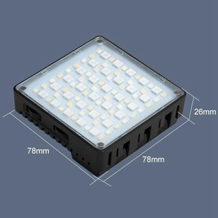 VLOGLITE K10RGB Luz Cámara LED 20 Modos Dinámicos Portátil
