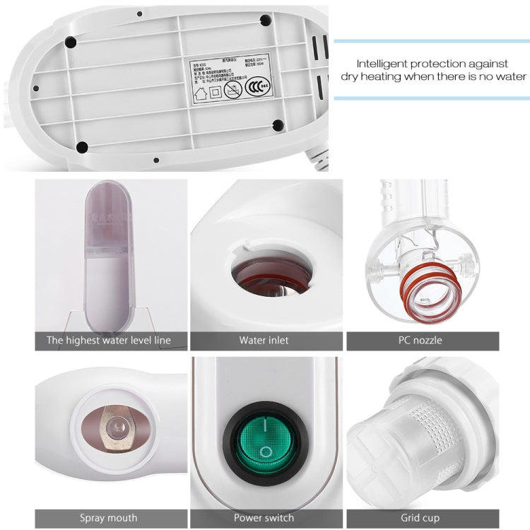 K-SKIN K33S Máquina de Vapor Facial Niebla Caliente