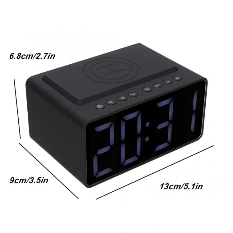 AEC BT508 Altavoz Bluetooth Carga Inalámbrica Banco Energía