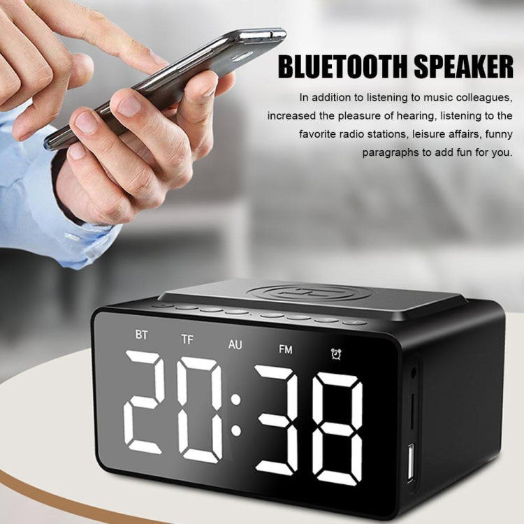 AEC BT508 Altavoz Bluetooth Carga Inalámbrica Banco Energía