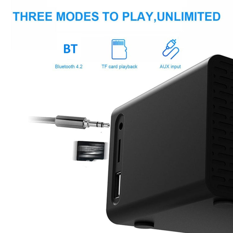 AEC BT508 Altavoz Bluetooth Carga Inalámbrica Banco Energía