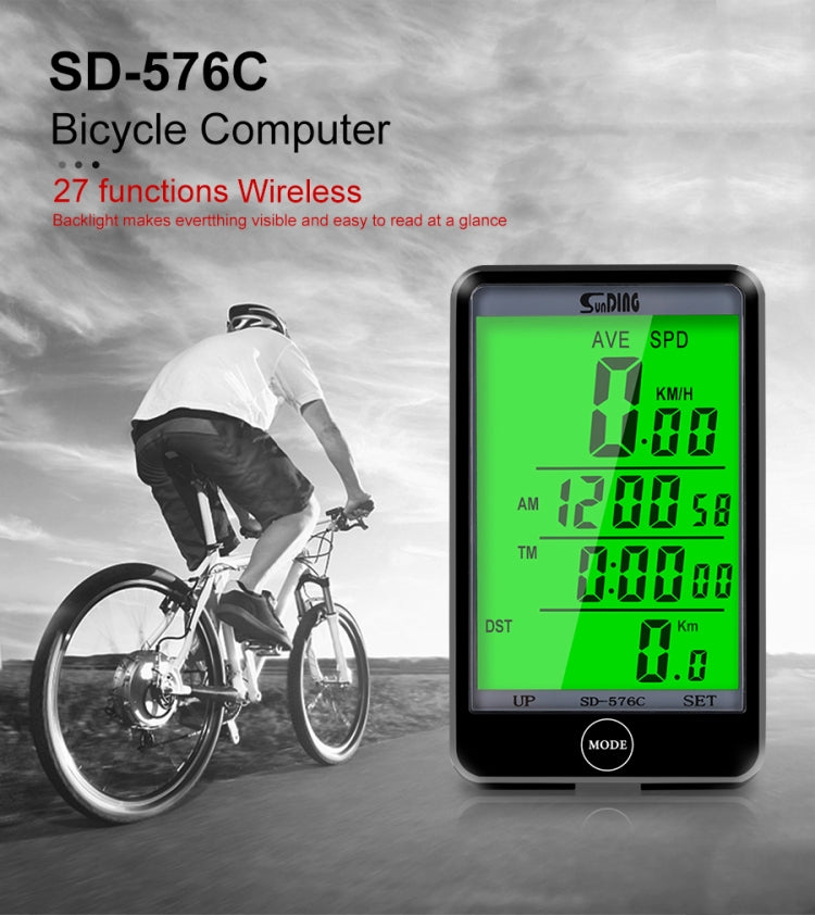 Sd SD-576C Ciclocomputadora Cronómetro Precisa Fácil de Usar