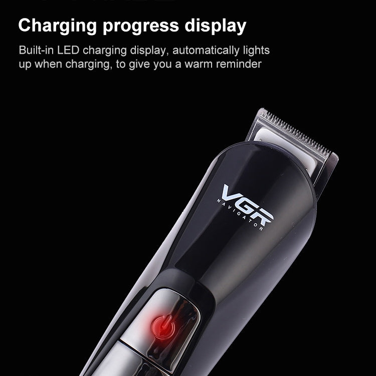 VGR V-012 Cortapelos Eléctrico 6 En 1 Compacto Y Preciso