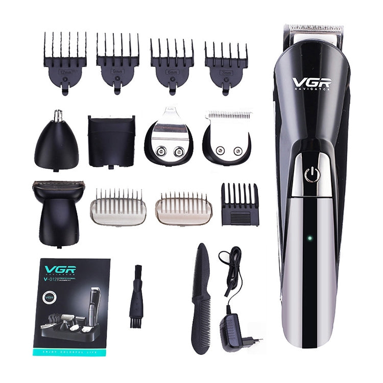 VGR V-012 Cortapelos Eléctrico 6 En 1 Compacto Y Preciso