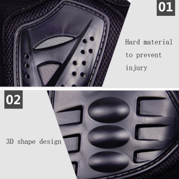 HEROBIKER MP1001B Pantalones Protectores Transpirables