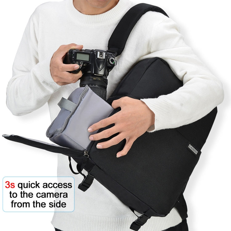 CADeN L4 Mochila Para Cámara Y Laptop Tela Repelente