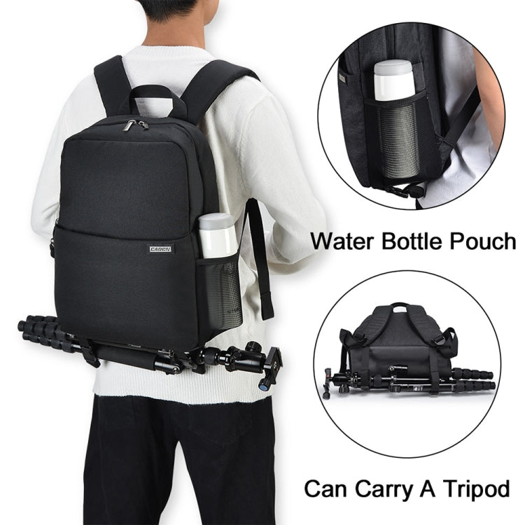 CADeN L4 Mochila Para Cámara Y Laptop Tela Repelente