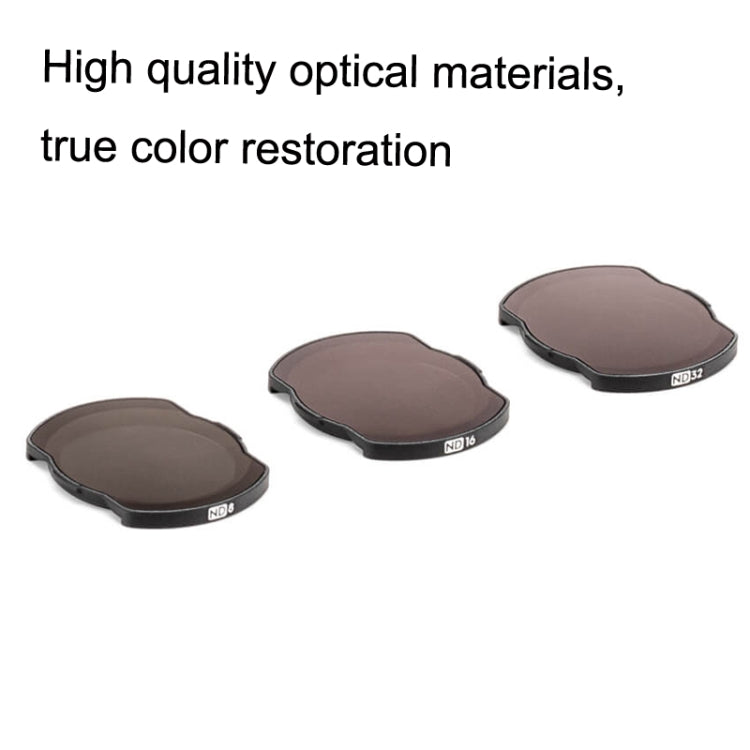 DJI Avata Filtros ND8+ND16+ND32 Original para Drone