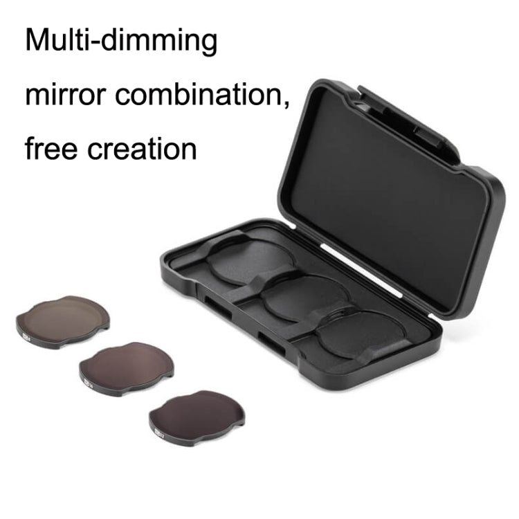 DJI Avata Filtros ND8+ND16+ND32 Original para Drone
