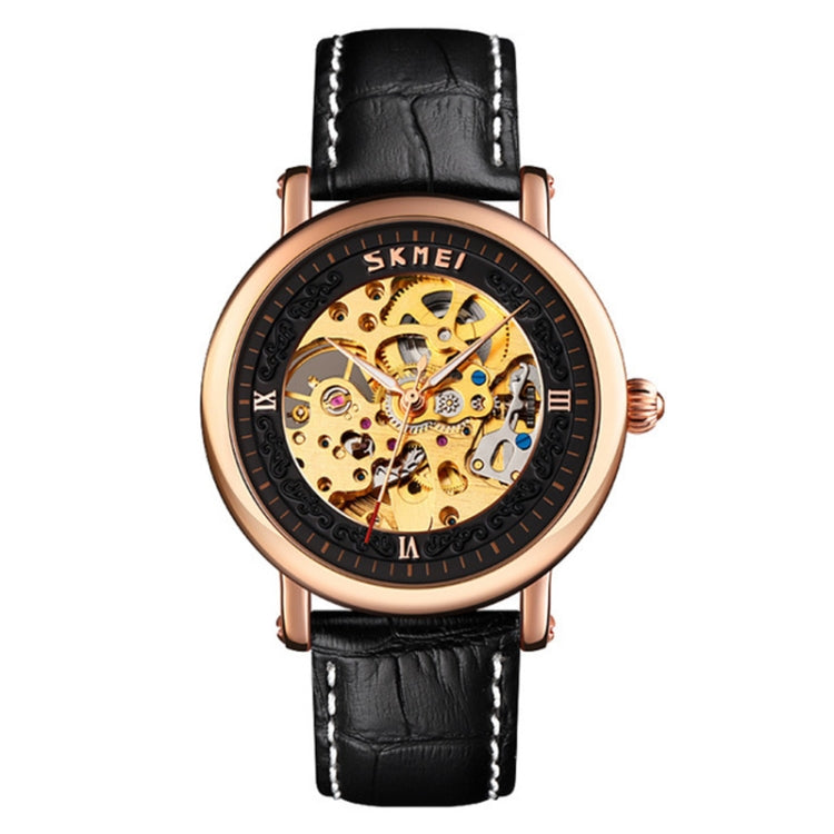 Skmei 9229 Reloj Esqueleto Automático Hombre Negocios
