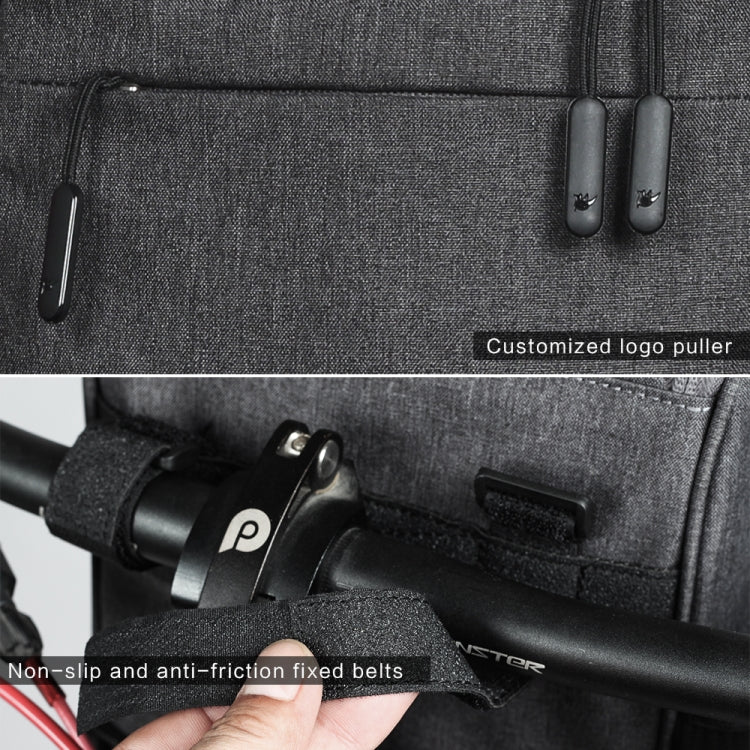 Rhinowalk RK189953 Bolsa Delantera Para Bicicleta Impermeable 5L Poliéster