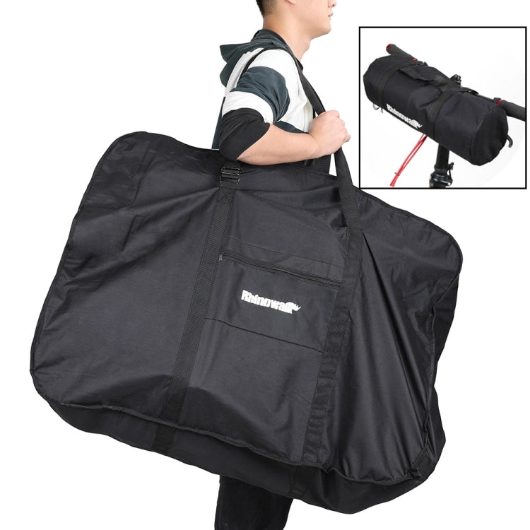 Bolsa de transporte para bicicleta plegable Rhinowalk, bolsa de transporte para bicicleta eléctrica de 26 pulgadas