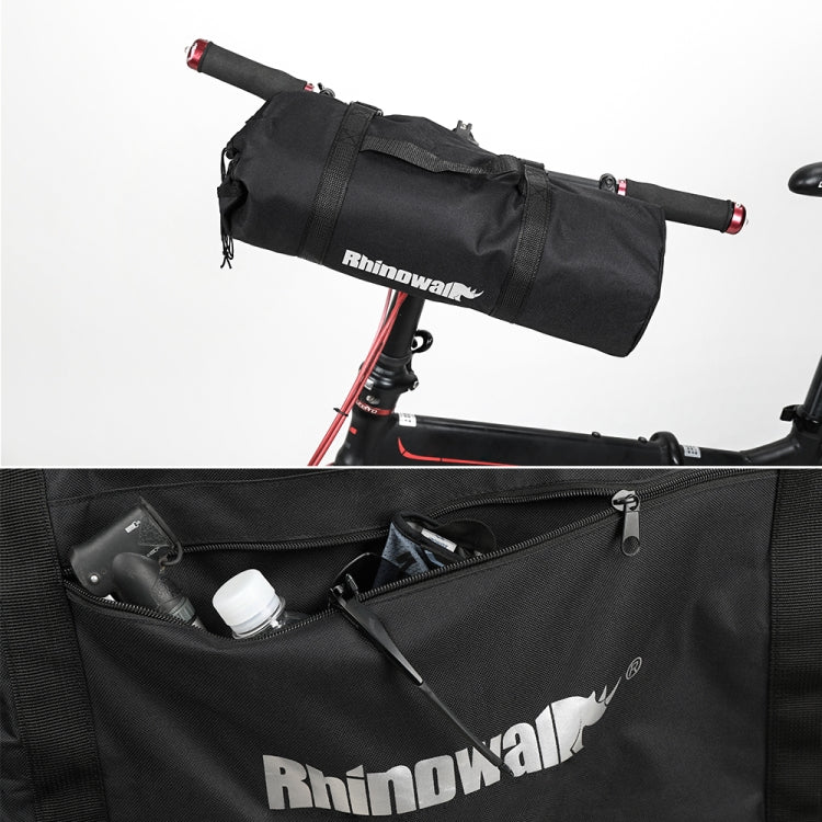 Bolsa de transporte para bicicleta plegable Rhinowalk, bolsa de transporte para bicicleta eléctrica de 26 pulgadas