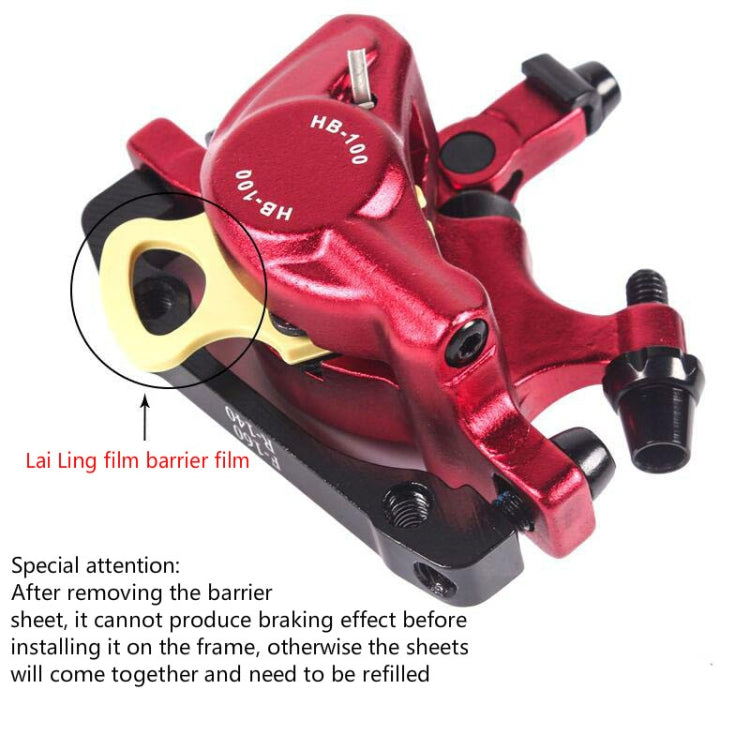 Zoom HB100 Pinza de Freno Hidraulico Bidireccional MTB