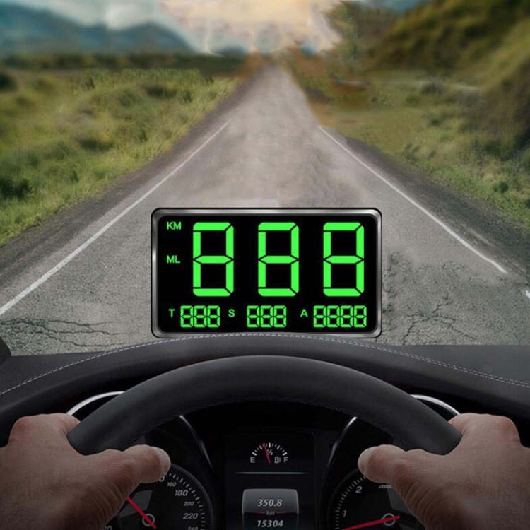 Kingneed C80 HUD Pantalla Frontal Coche GPS Alarma Velocidad
