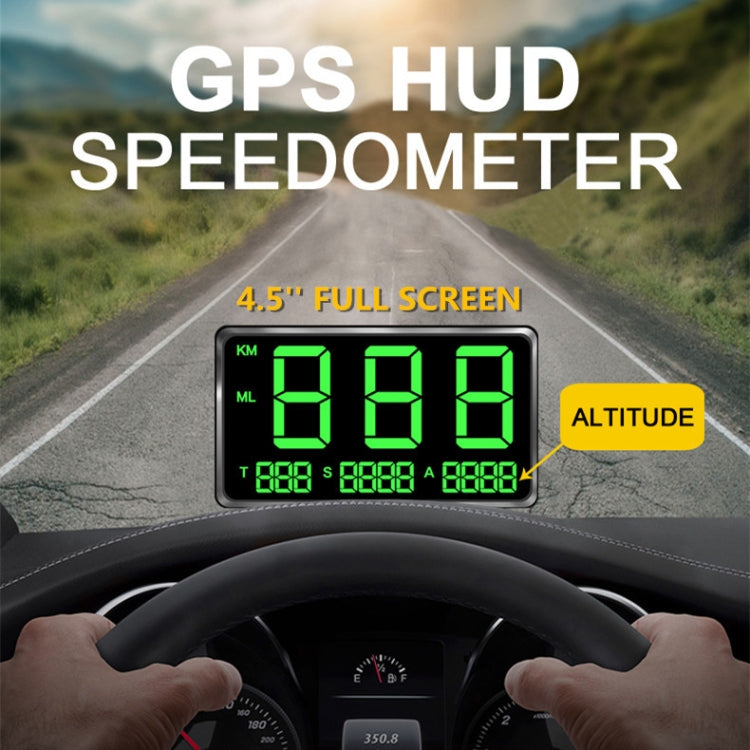 Kingneed C80 HUD Pantalla Frontal Coche GPS Alarma Velocidad