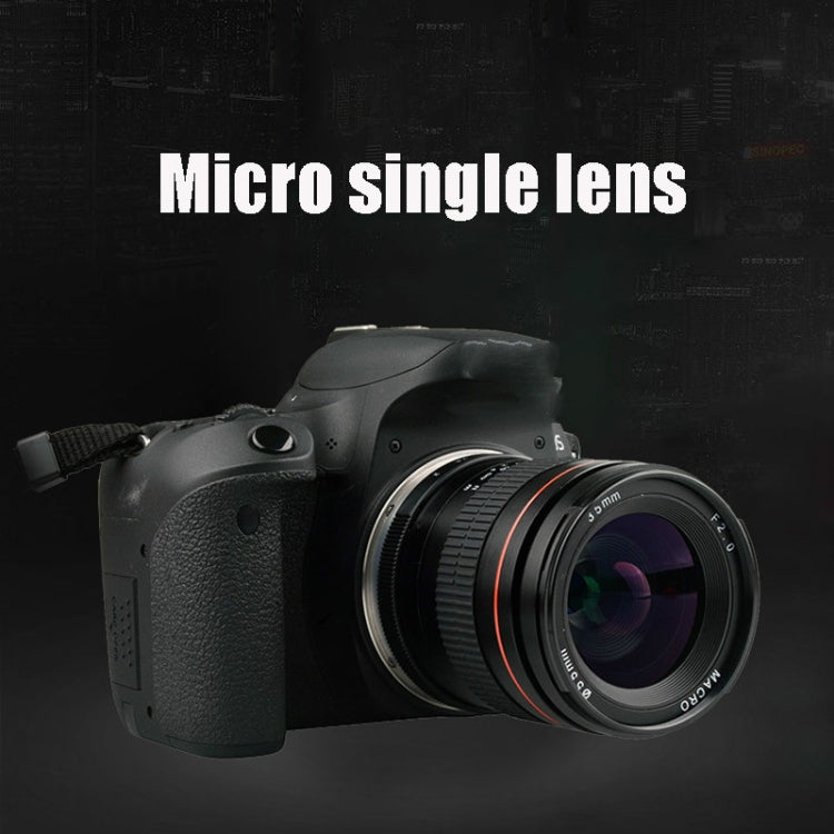 Lightdow 35mm F2.0 Lente Gran Angular Enfoque Manual