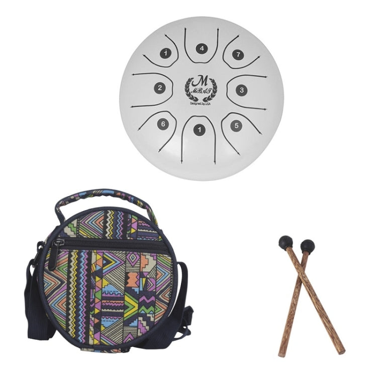 Meibeite CTune Tambor Lengua 5,5 Pulgadas Acero Inoxidable