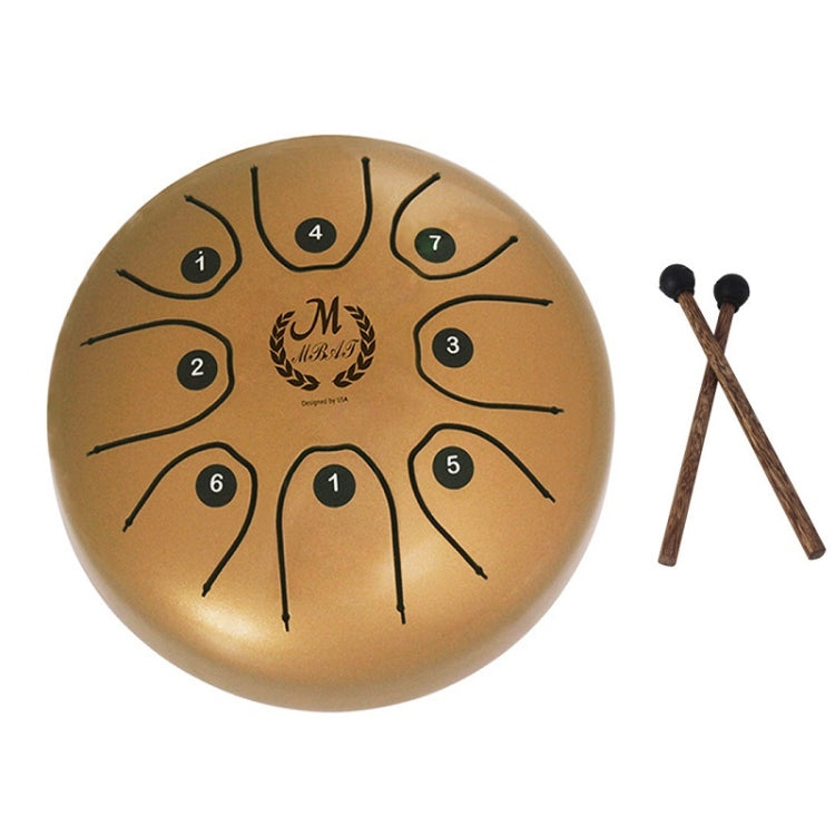Meibeite CTune Tambor Lengua 5,5 Pulgadas Acero Inoxidable