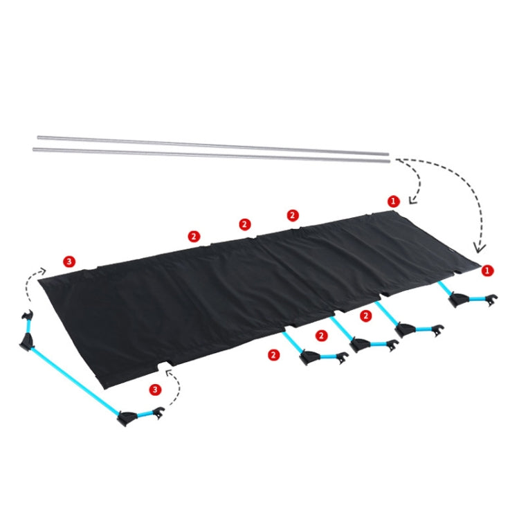 CLS Cama Plegable Exterior Ligera 1900 g Para Acampar