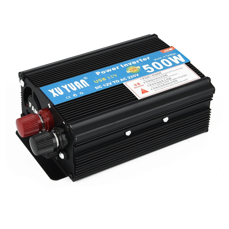 XUYUAN 500W Inversor Convertidor De Potencia Alarma De Bajo Voltaje