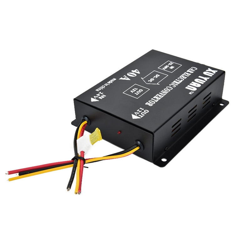 XUYUAN 480W Convertidor Buck 24V a 12V Automotriz 40A