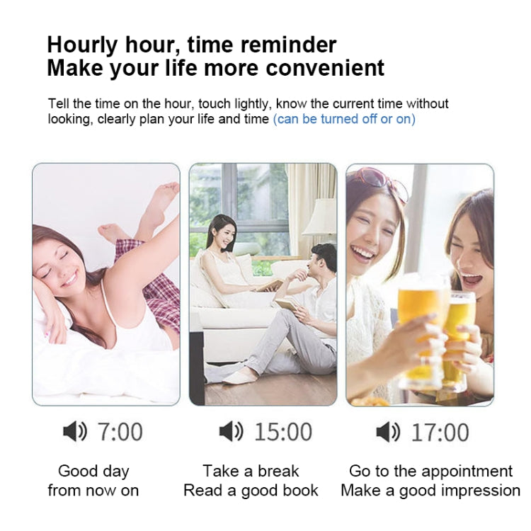 ZKLiLi Lazy Snooze Applet Despertador Digital Con Bluetooth