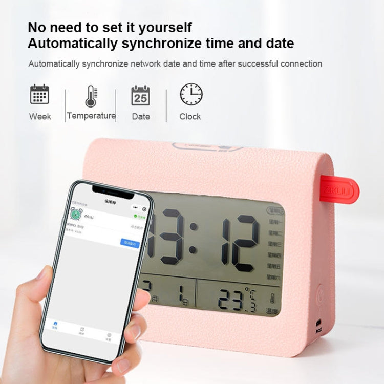 ZKLiLi Lazy Snooze Applet Despertador Digital Con Bluetooth