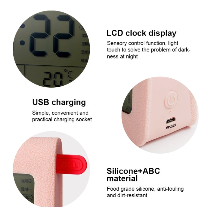 ZKLiLi Lazy Snooze Applet Despertador Digital Con Bluetooth